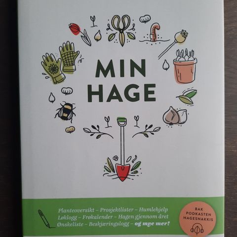 Hagebok, Min hage,Bok