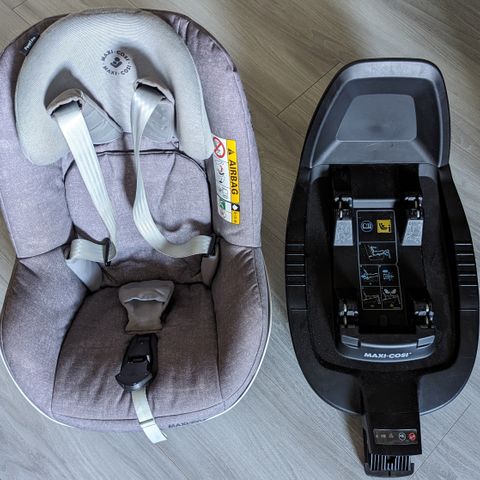 Maxi Cosi Pearl Pro + Maxi Cosi FamilyFix3