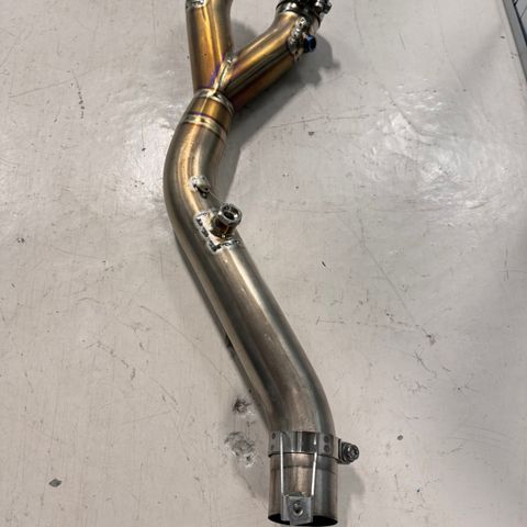 Akrapovic link pipe Titanium Yamaha MT-10