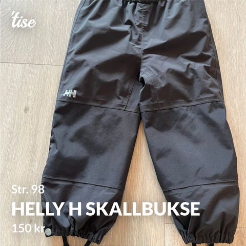 Skallbukse fra Helly Hansen