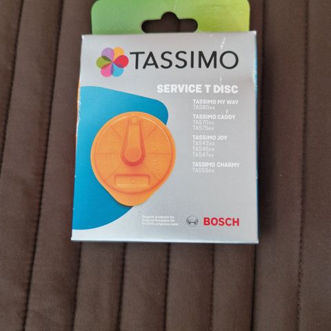 Tassimo service T disc