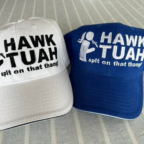 Hawk Tuah caps selges