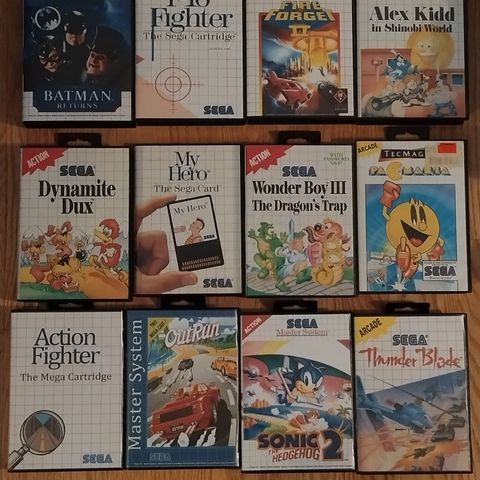 SEGA Master System spill