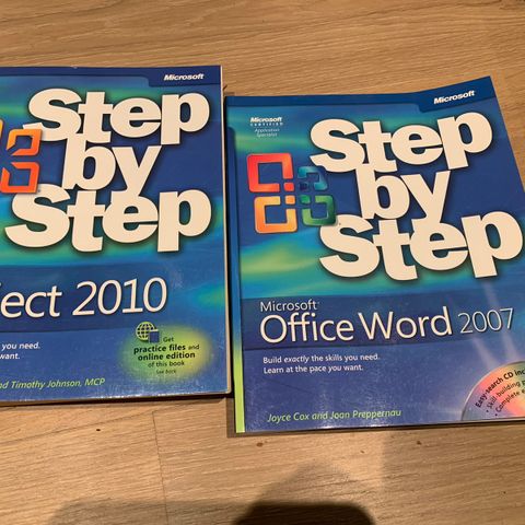 Step by step på engelsk