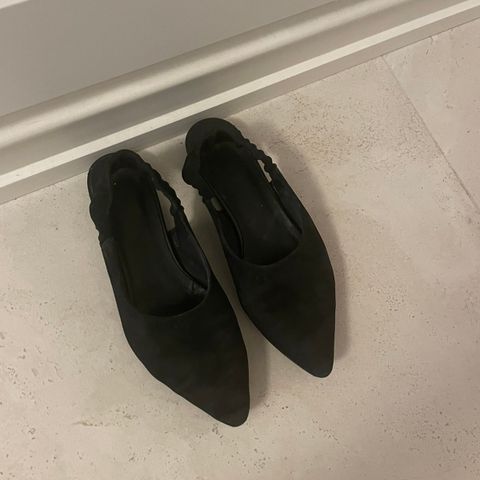 Vagabond sandal/flats - 37 semsket skinn