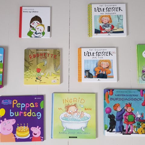 Diverse barnebøker