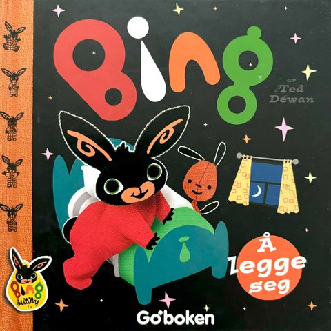 Bøker om Bing. 0-3 år. Barnebøker Goboken