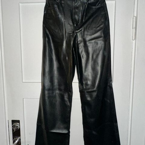 Levis leather jeans