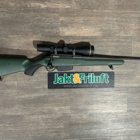 Tikka T3x Roughteck Green S/S Flutet 308w med Leupold 3-9x50 med Lys