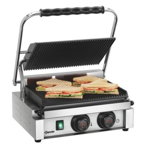 RESERVERT! Panini Pressgrill Panini-MDI 1R 2,2 kw Bartscher Germany A150974