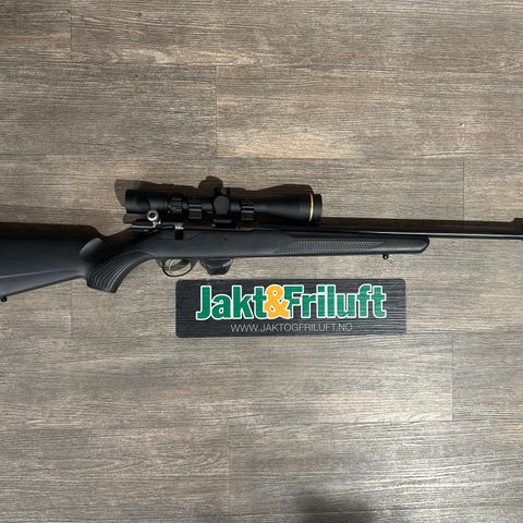 Tikka T1x MTR 22lr med Leupold 3-9x40 og A-tec demper