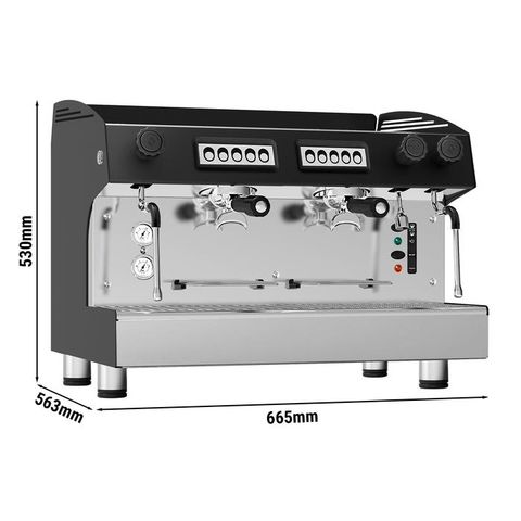 RESERVERT! Kazaki espressomaskin / Kaffemaskin 2 soner Fra EM Drift AS