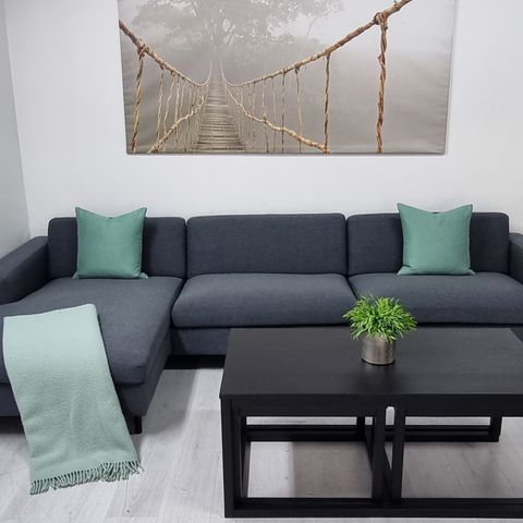 Bolia Scandinavia 4 pers sofa med sjeselong | Leveringsklar