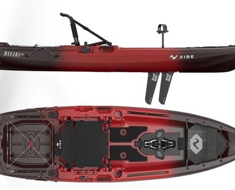 VIBE Makana 100 X-drive - Mest funksjonsrike 10-fots pedal-drevne fiskekajakken