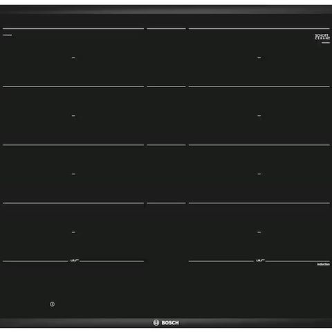 Spar 6500kr! Bosch 60cm induksjonstopp med FlexInduction soner