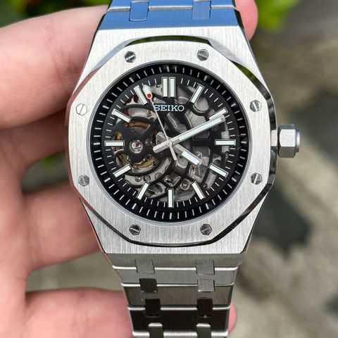 (NY) Seiko "Skeleton" Royal Oak Mod