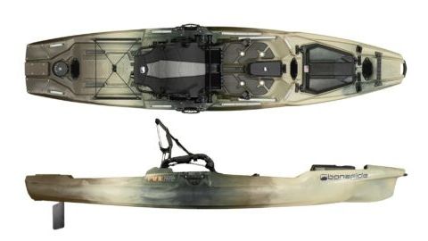 Bonafide PWR129- Fiskekajakk optimalisert for kraft, komfort og stabilitet