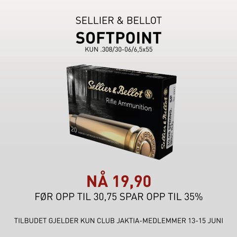 Sellier & Bellot 6,5x55 - 308 - 30-06