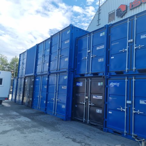 8 fot og 10 fot containere Trondheim