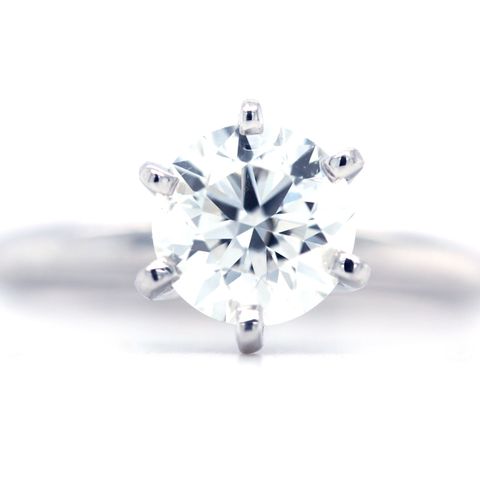 GG (Verdi 165,000.-) 1.00ct KVALITETS diamantring (GIA/VS)!