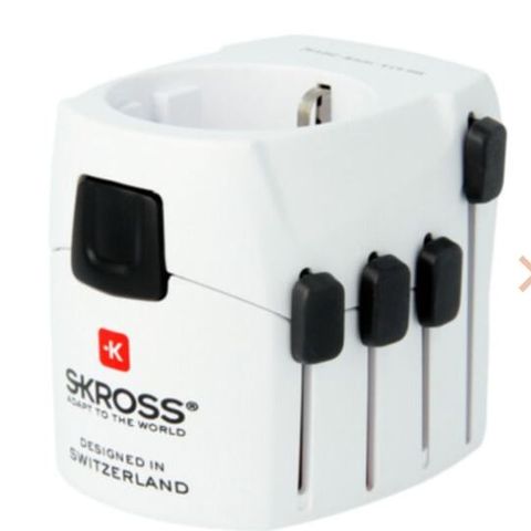 Skross World adapter Pro reiseadapter