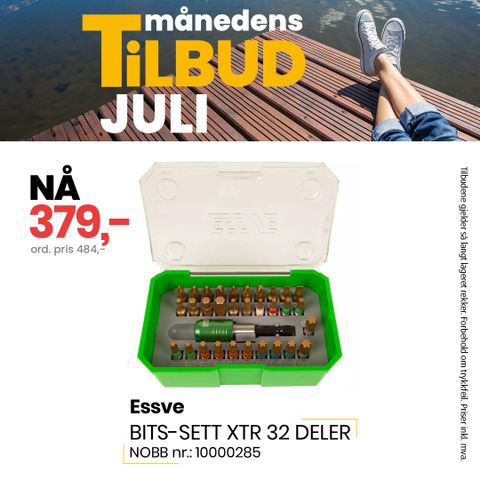 Essve Bits-sett XTR 32 deler