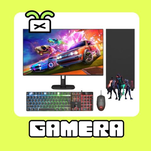 Gaming PC Pakke: PC|27" skjerm|mus&tastatur| 2 års garanti! Fornite|COD|CSGO2