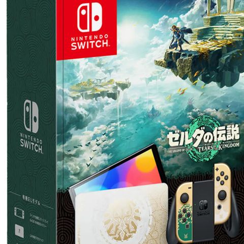 NY Nintendo Switch OLED Zelda: Tears of The Kingdom Edition