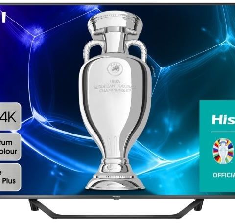 55" Hisense QLED TV - Vidaa smart TV med Apple AirPlay 2