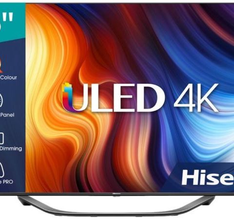 55" Hisense QLED 120hz TV - 2022 modell
