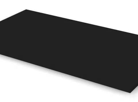 4 stk - Narbutas bordplate 180x80cm, sort (Ny) - Brukte kontormøbler