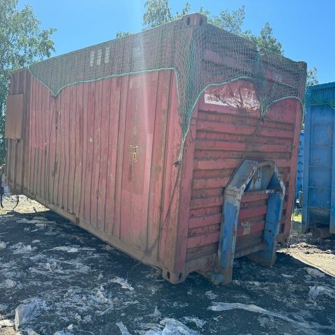 18206: Container m/ Logilift 7.5 t/m kran