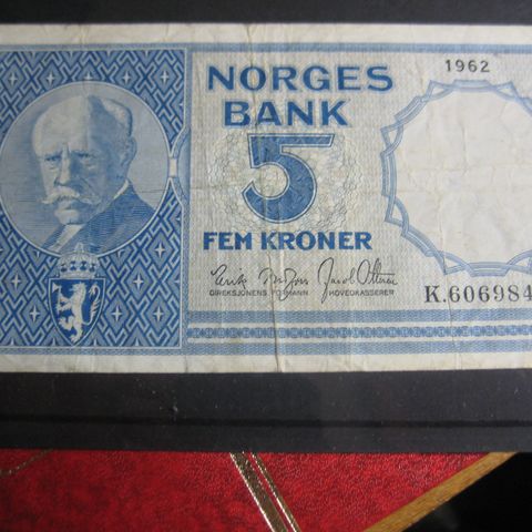 5 Kr  1962 serie K