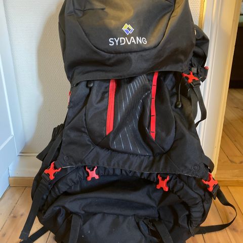 Sydvang Montana robust vandresekk 85L, sort