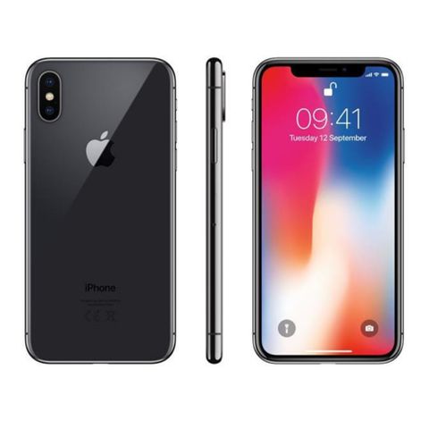 Ny (uåpnet) iPhone X, GSM, 64GB, Space Gray