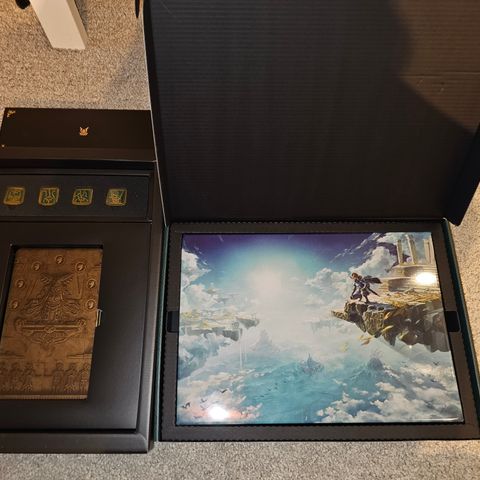 (Uten spill) The Legends of Zelda Tears of the Kingdom Collector's Edition