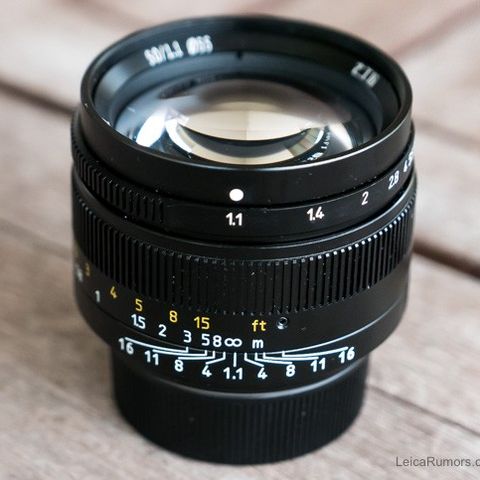 7 artisans 50mm F1.1 Large Aperture Full Frame Lens for Leica M-Mount