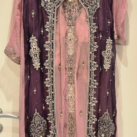 Pakistansk maxi kjole