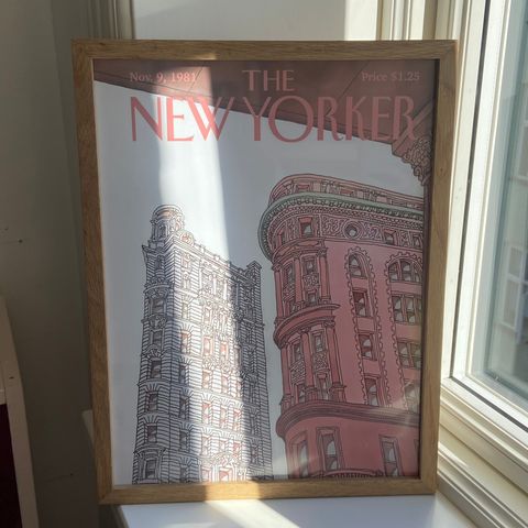 The New Yorker-poster 30x40 cm