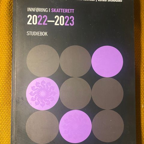 Innføring i skatterett 2022-2023 oppgavebok