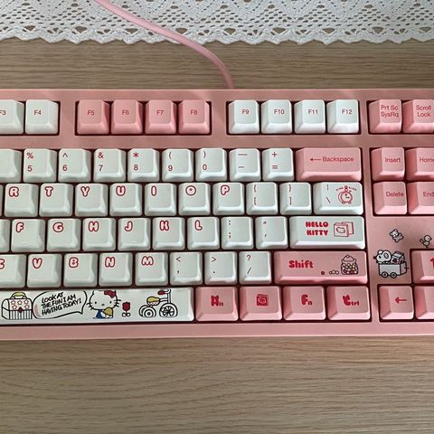 Akkogear full tastatur Hello kitty USB 3