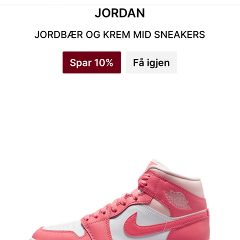 Nike air Jordans 1 mid str 40
