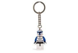 Lego Star Wars Captain Rex Nøkkelring minifigur