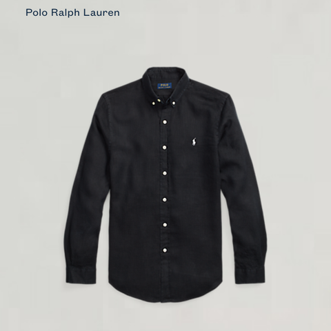 Polo Ralph Lauren Slim Fit Linen Shirt, Str XL