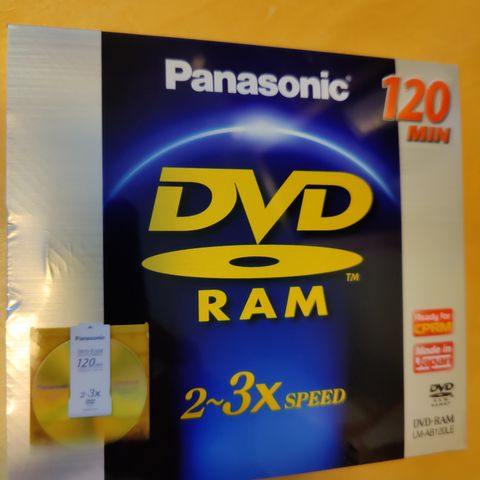 Panasonic DVD-RAM, 120min., 4,7GB,