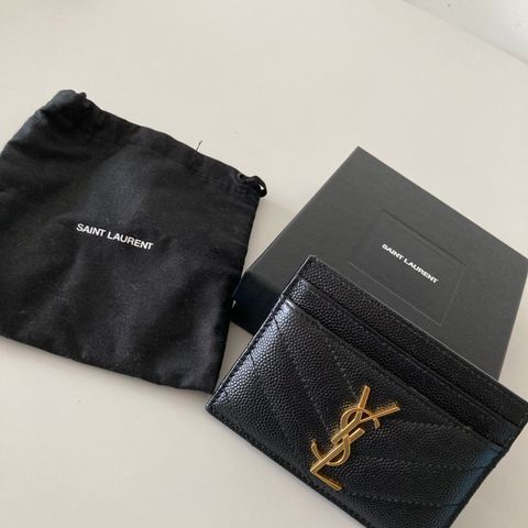 YSL kortholder - Cassandre svart