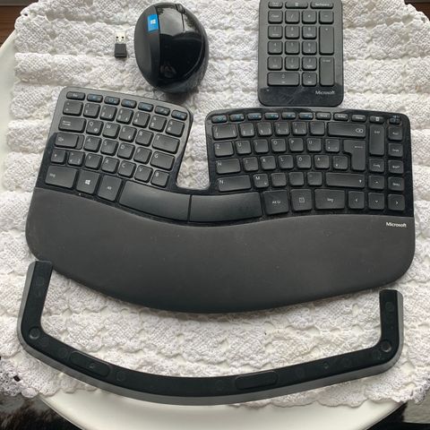 Ergonomisk Microsoft keyboard