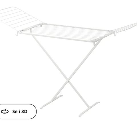 2stk Ikea Mulig tørkestativ selges