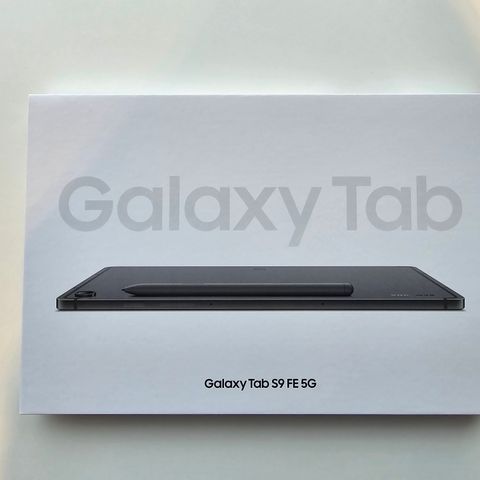 Samsung galaxy tab S9 FE 5G 8gb 256gb