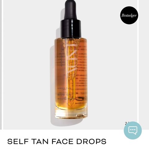 Self tan face drops fra Linda Johansen